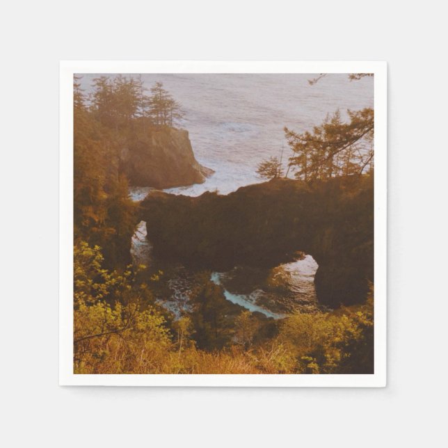 Serviette En Papier Samuel H. Boardman, côte de l'Oregon  (Devant)