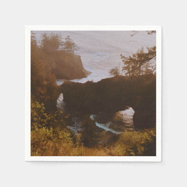 Serviette En Papier Samuel H. Boardman, côte de l'Oregon  (Devant)