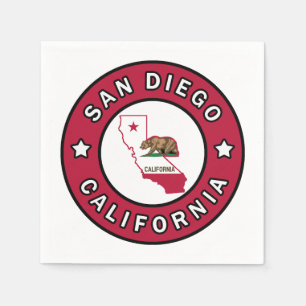 Serviette En Papier San Diego Californie
