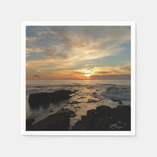 Serviette En Papier San Diego Sunset