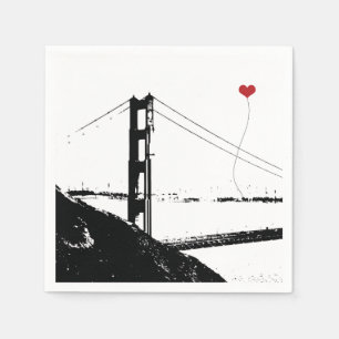 Serviette En Papier San Francisco Golden Gate Bridge papier serviette