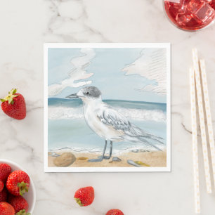 Serviette En Papier Sandpiper Summer Napkin