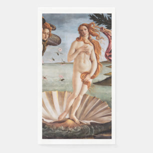 Serviette En Papier Sandro Botticelli - Naissance de Vénus