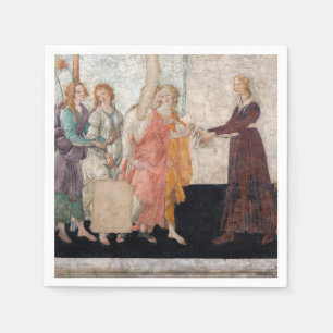 Serviette En Papier Sandro Botticelli - Vénus et les Trois Grâces