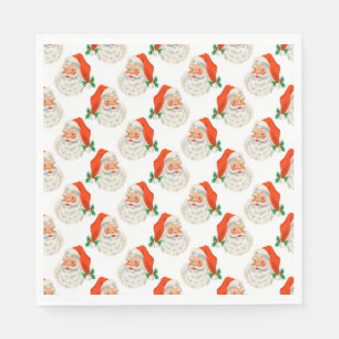 Serviette En Papier Santa Claus