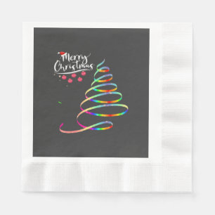 Serviette En Papier Sapin de Noël