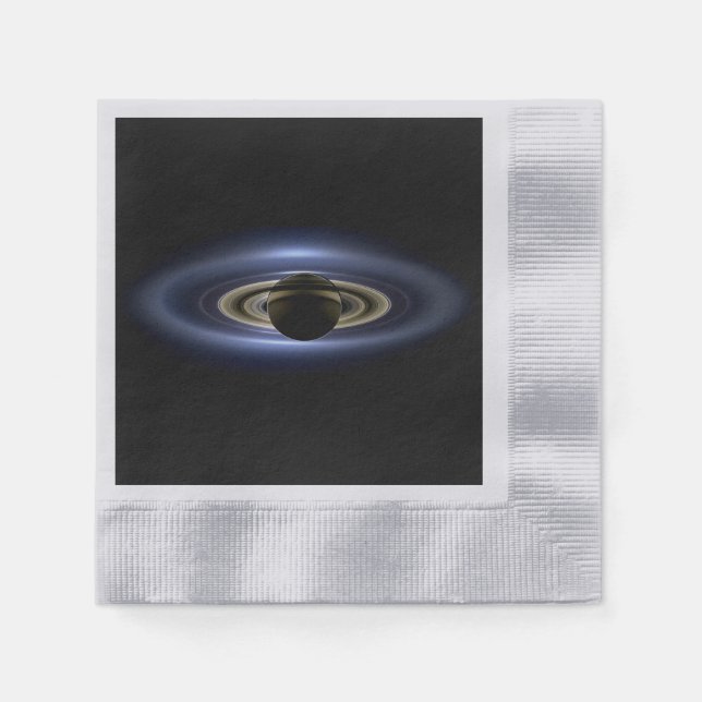 Serviette En Papier Saturne éclipse le Soleil vu de l'orbiteur Cassini (Devant)