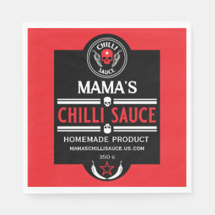 Serviette En Papier Sauce chili maison