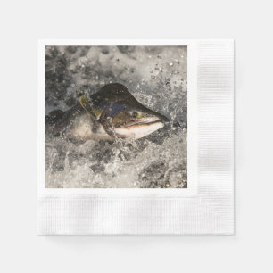 Serviette En Papier Saumon de saut