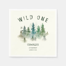 Sauvage Un 1er Anniversaire Bois Aquarelle