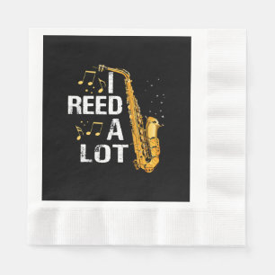Serviette En Papier Saxophone drôle