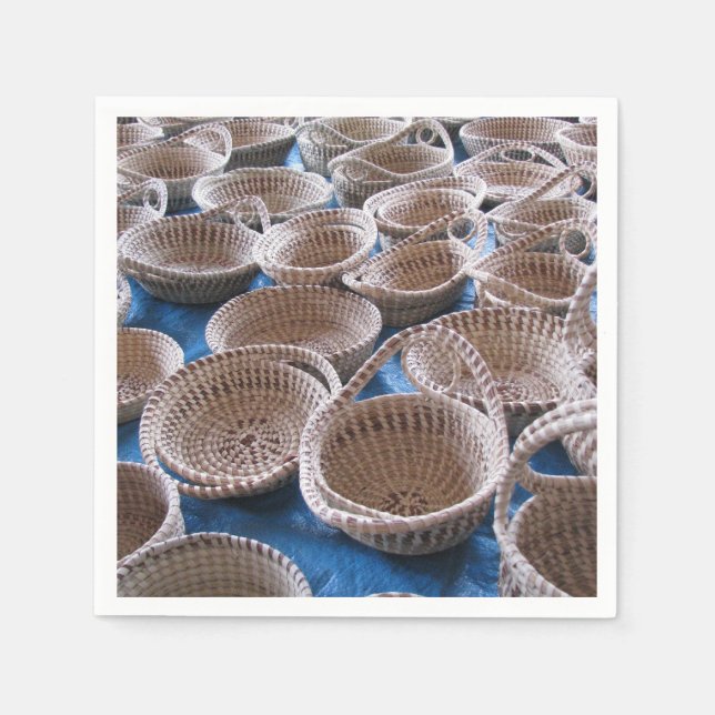 Serviette En Papier SC Sweetgrass Baskets (Devant)