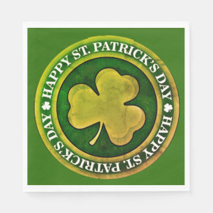 Serviette En Papier Sceau de la Saint Patrick