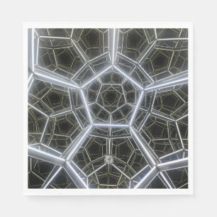 Serviette En Papier Sci-Fi multidimensionnel