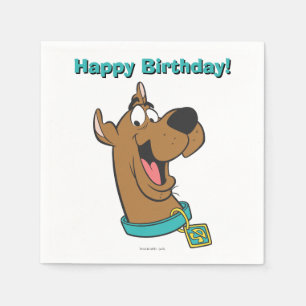 Serviette En Papier Scooby-Doo Happy Face