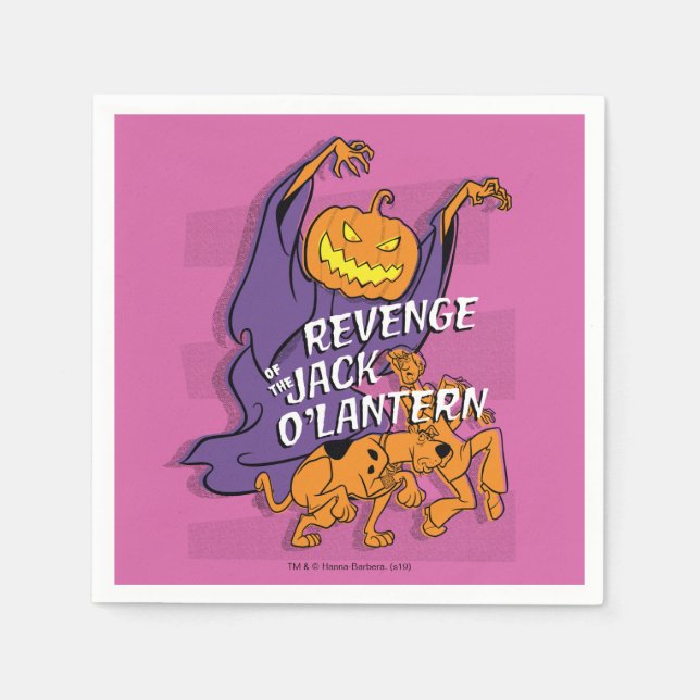 Serviette En Papier Scooby-Doo | Revenge of the Jack O' Lantern (Devant)