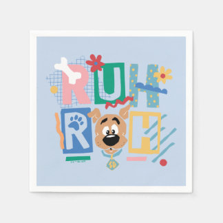 Serviette En Papier Scooby-Doo | Ruh Roh Baby Scooby-Doo