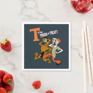 Serviette En Papier Scooby-Doo   T est pour les essais