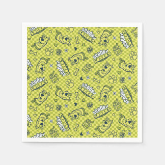 Serviette En Papier Scooby Snacks Galore Checker Motif