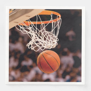 Serviette En Papier Scoring de basket-ball