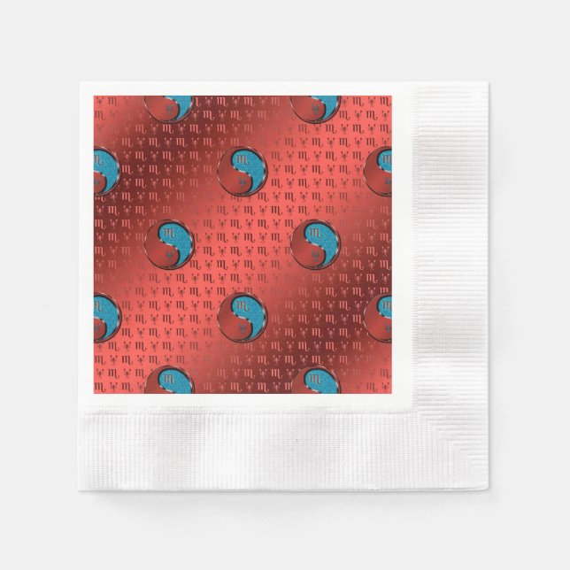 Serviette En Papier Scorpion (Devant)