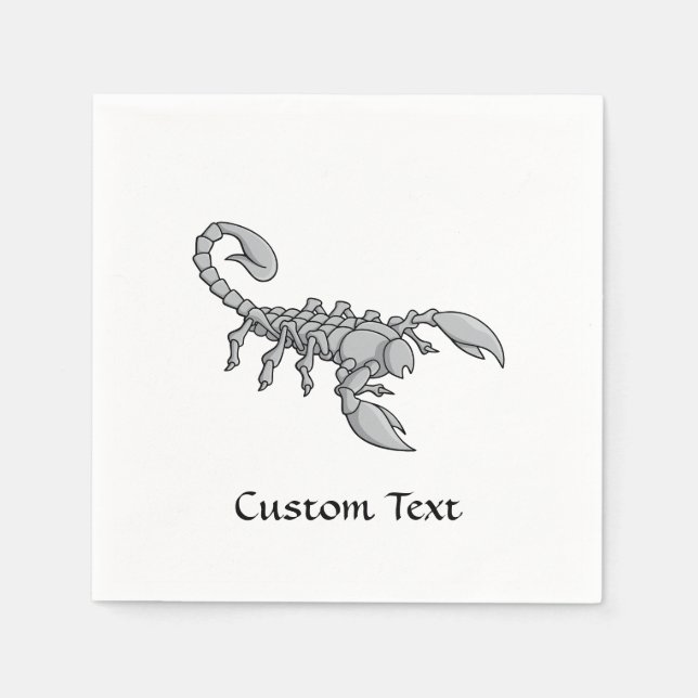 Serviette En Papier Scorpion icon (Devant)