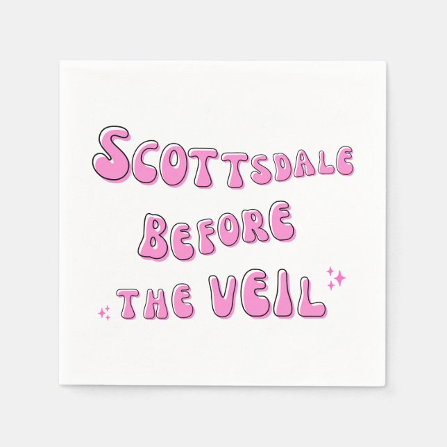 Serviette En Papier Scottsdale avant le voile (Devant)