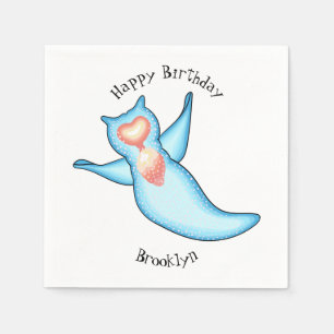 Serviette En Papier Sea angel cartoon