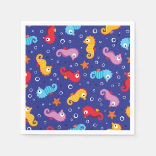 Serviette En Papier Seahors Motif sans voile