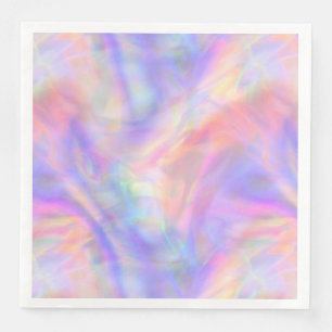 Serviette En Papier seconde vue, holo pastel :