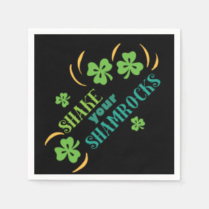 Serviette En Papier Secouer vos Shamrocks