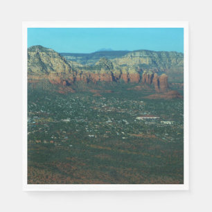 Serviette En Papier Sedona et Coffee Pot Rock vus d'en haut