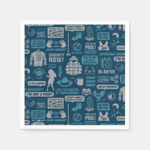 Serviette En Papier Seinfeld Motif de mème