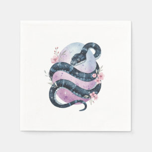 Serviette En Papier Serpent capricieux de Pâques