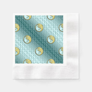 Serviette En Papier Serpent de Métal