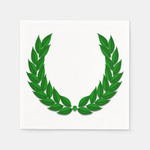 Serviette En Papier Serre de courge classique Laurel Napkin