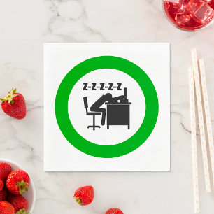 Serviette En Papier Sertissage des serviettes du collaborateur de bure