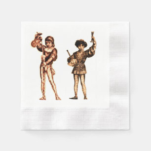 Serviette En Papier "Serveurs de boissons"