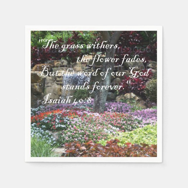 Serviette En Papier Serveurs De Serviettes Forever (Devant)