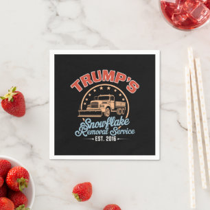 Serviette En Papier Service de déneigement de Trump Trump 2024