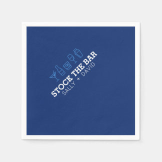 Serviette En Papier Serviette de cocktail Stock The Bar