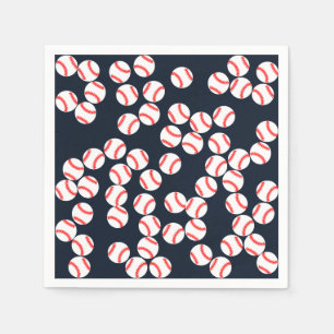 Serviette En Papier Serviette de papier de base-ball