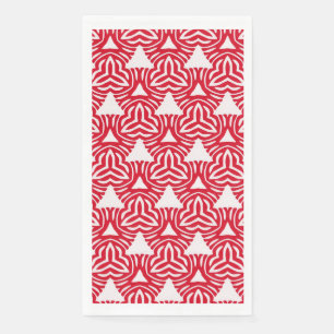 Serviette En Papier Serviette de papier pour invité «Arbres blancs»