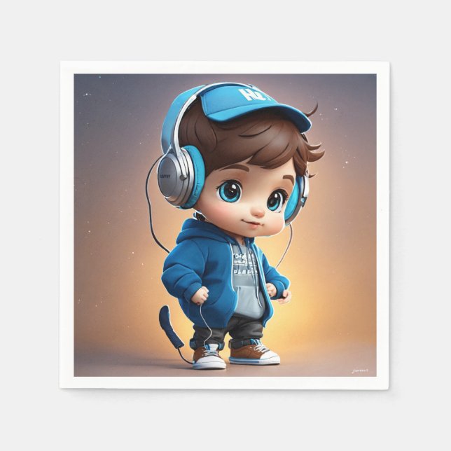 Serviette En Papier serviette de table (Devant)