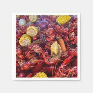 Serviette En Papier serviette de table à cocktail de langouste