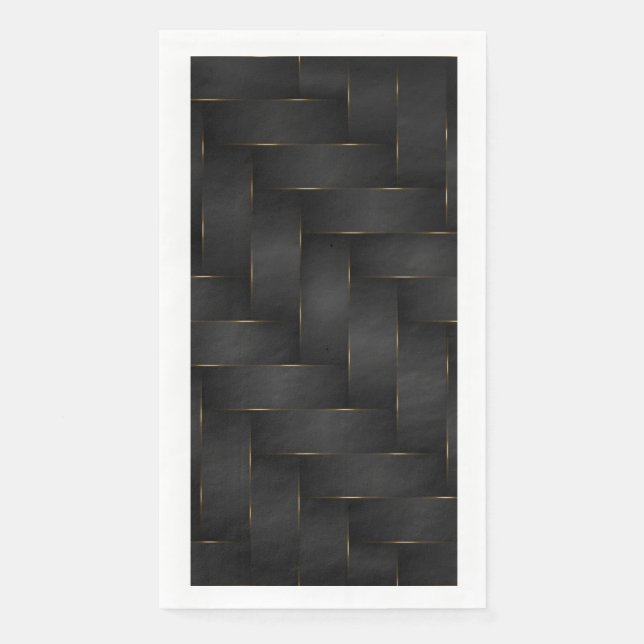 Serviette En Papier Serviette d'hôte en papier Napkin (Devant)