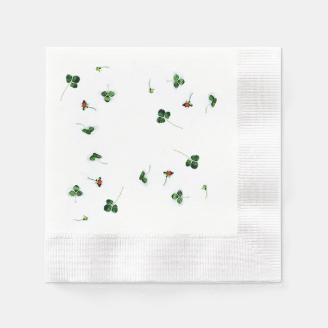 Serviette En Papier Serviette Fraise Parfait Pique-Nique (Devant)