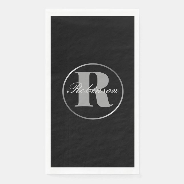 Serviette En Papier Serviette personnalisée en papier (Devant)