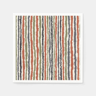 Serviette En Papier serviette rayée