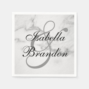 Serviette En Papier Serviette tout simplement parfaite en marbre